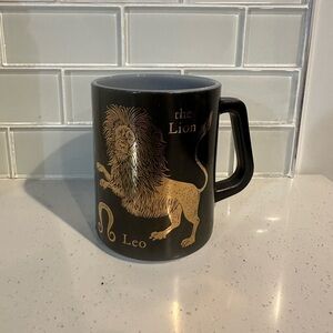 Vintage Federal Glass “Leo” Mug